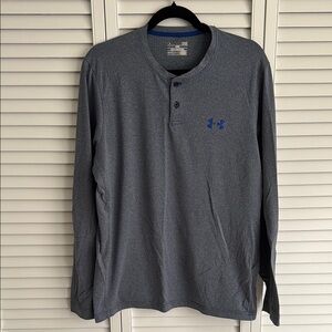 Under Armour Men's Gray Long Sleeve Shirt